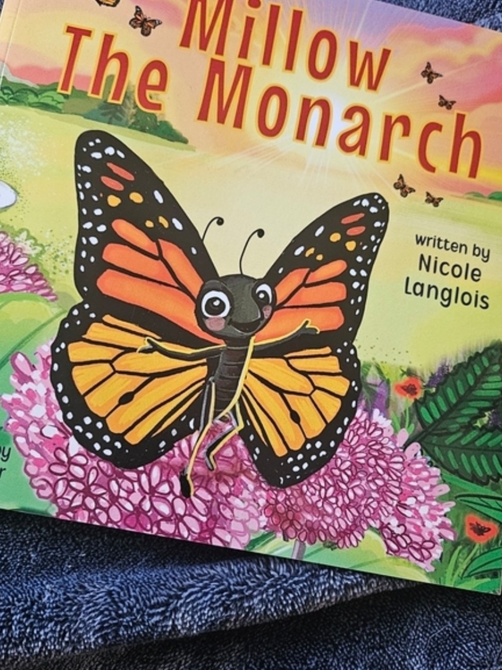 Millow The Monarch Children's Picture Book - Orange Butterfly Edition